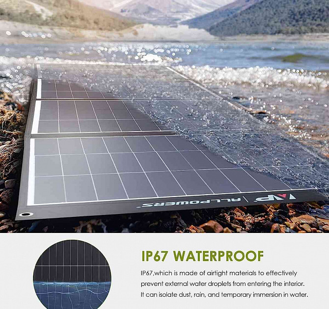 Fotovoltaikus panel Allpowers AP-SP-035-BLA 200W Pozsony - fotó 6