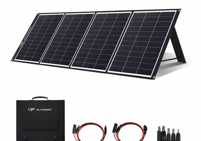 Fotovoltaikus panel Allpowers AP-SP-035-BLA 200W Pozsony - fotó 2