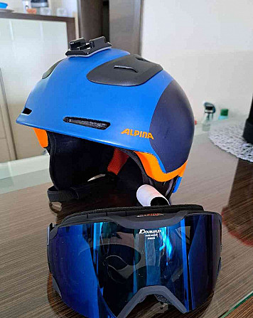 Лыжный шлем с очками Тренчин - изображение 1