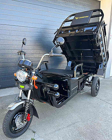 Рабочий электрический трехколесный велосипед Leramotors Cargo 1000W COC RISK Семили - изображение 2