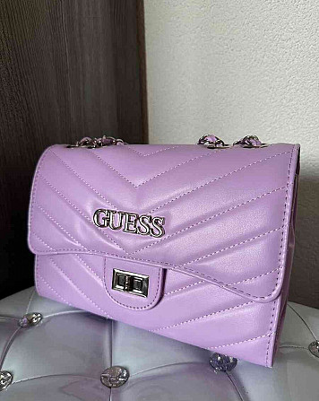 Guess handbag purple Galanta - photo 2