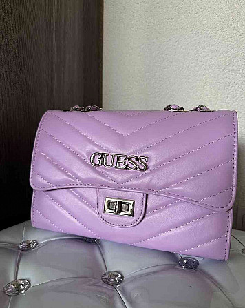 Guess handbag purple Galanta - photo 3