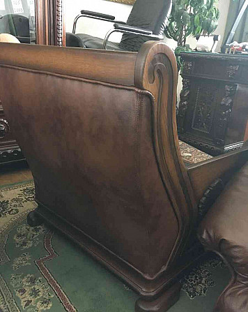I am selling a leather sofa set 3+1+1 Kosice - photo 4