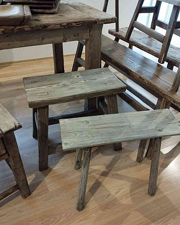 Stoličky, stôl, lavice, vešiaky, Sabinov - foto 17