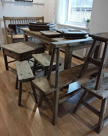 Stühle, Tische, Bänke, Kleiderbügel, Sabinov - Foto 15