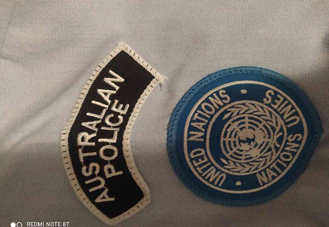 Военная рубашка австралийской полиции ООН Нитра - изображение 4