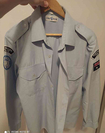 Военная рубашка австралийской полиции ООН Нитра - изображение 3