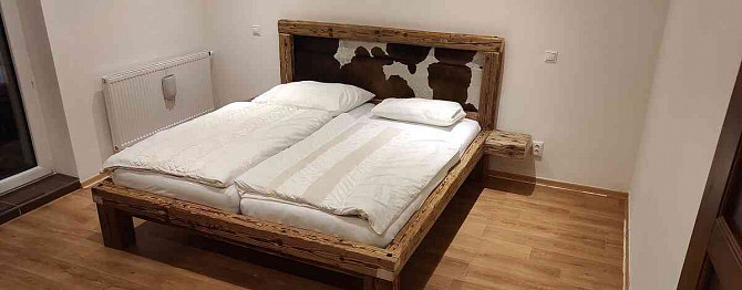 Роскошная Кровать из старого дерева 180х200 см, массив Пьештяни - изображение 7