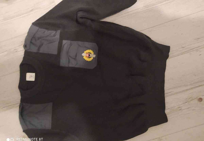Военный камуфляжный свитер, рубашка, пояс, футболки, брюки Нитра - изображение 1