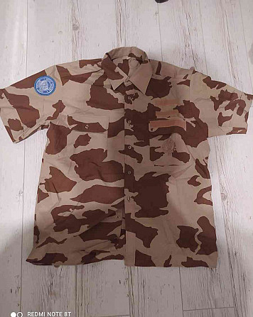Vojenské maskáče svetr košile opasek trička kalhoty Nitra - foto 6