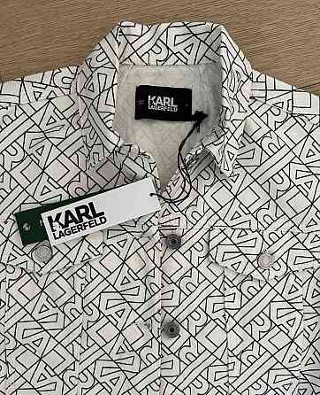 Karl Lagerfeld riflová bunda M Pozsony