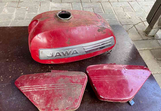 JAWA 350634 Tank + Box-Set zu verkaufen Ungarisch Hradisch - Foto 2
