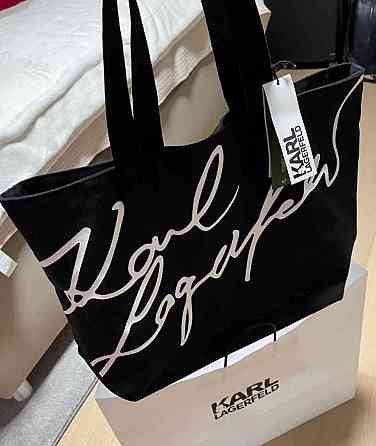 Karl Lagerfeld shopper originál sigbature Братислава