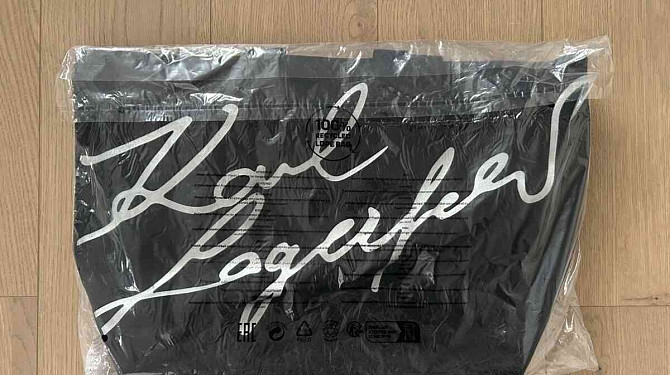 Karl Lagerfeld shopper originál sigbature Bratislava - foto 2