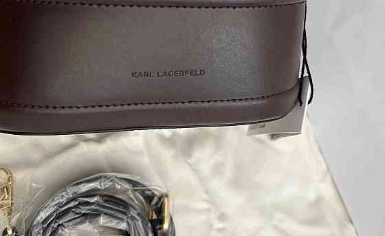 Karl Lagerfeld kabelka  crossbody ksaddle bucket bag hnedá Братислава