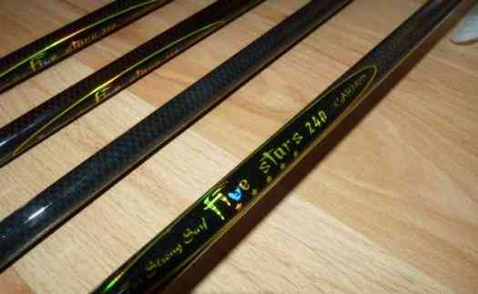 I will sell new FIVE STAR fishing rods, 2.1-2.4 meters, Carbon, 13 euros each Prievidza - photo 4