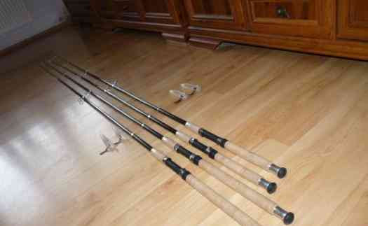 I will sell new FIVE STAR fishing rods, 2.1-2.4 meters, Carbon, 13 euros each Prievidza - photo 5