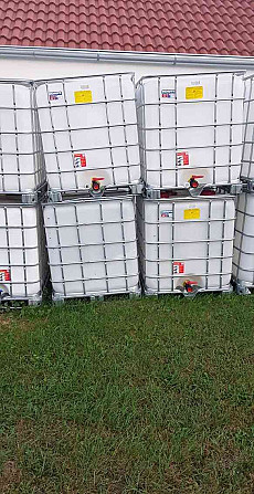 Plastová nádrž IBC kontejner 1000L barel sud kada voda pole Nitra - foto 1
