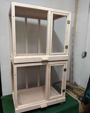 Breeding cage for parrots 70 cm Karvina - photo 4