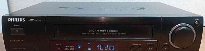 PHILIPS VR 605.... 6-Kopf-HIFI-STEREO-Videorecorder.... Bratislava - Foto 2