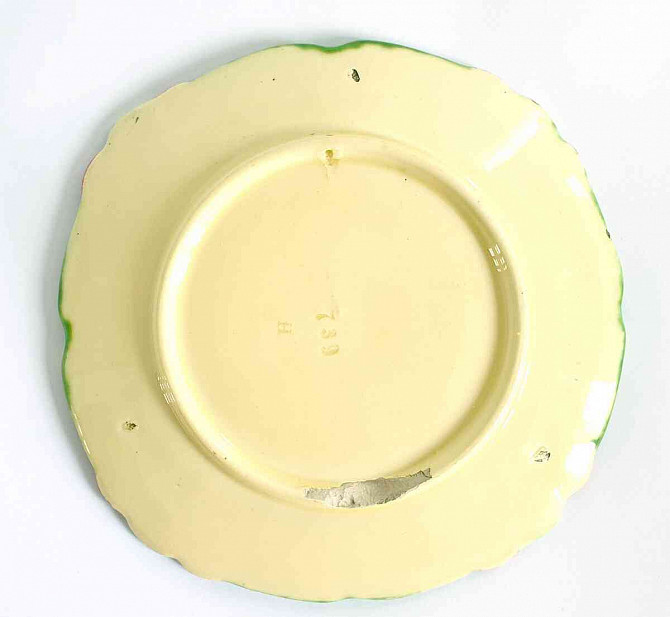 Körmöcbányai kerámia szecessziós tányér #2 Pozsony - fotó 2
