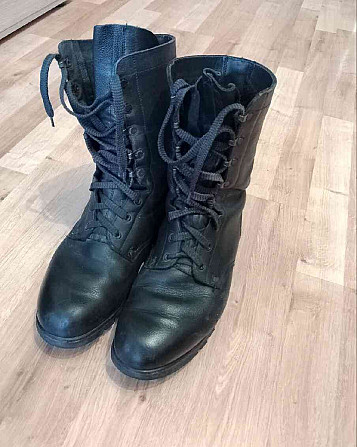 Katonai bőr cipő Kassa - fotó 2
