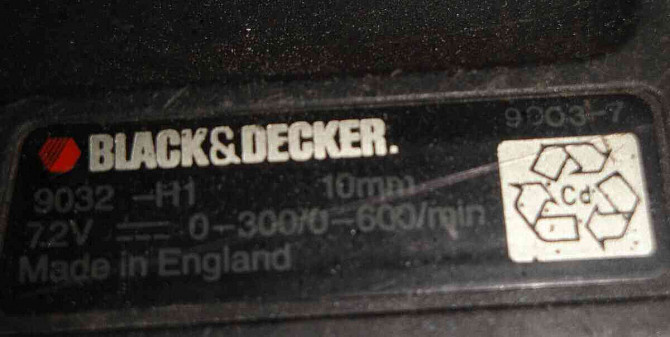 Продам аккумулятор для дрели Black Decker BL96VK. фото Братислава - изображение 10