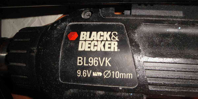 Продам аккумулятор для дрели Black Decker BL96VK. фото Братислава - изображение 9