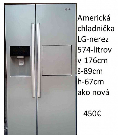 Ich verkaufe einen Kühlschrank aus Edelstahl und Weiß Partizánske - Foto 11