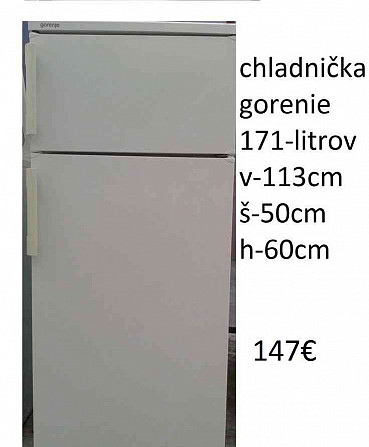 Ich verkaufe einen Kühlschrank aus Edelstahl und Weiß Partizánske - Foto 14