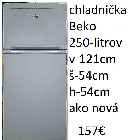 Ich verkaufe einen Kühlschrank aus Edelstahl und Weiß Partizánske - Foto 9