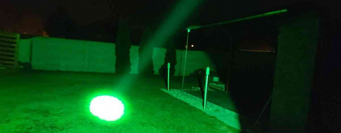 Taktische Taschenlampe für Waffen 2100lm grün Senec - Foto 1