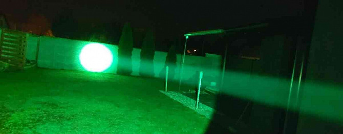 тактический фонарь для оружия 2100лм зеленый Senec - изображение 12