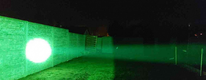 Taktische Taschenlampe für Waffen 2100lm grün Senec - Foto 11