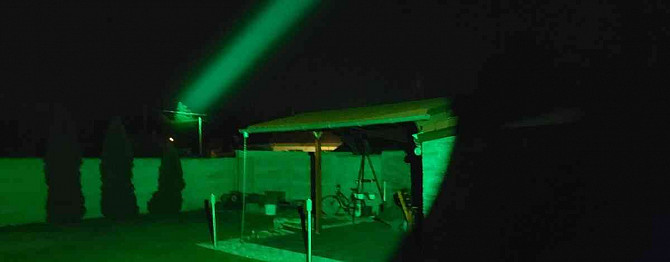Taktische Taschenlampe für Waffen 2100lm grün Senec - Foto 17