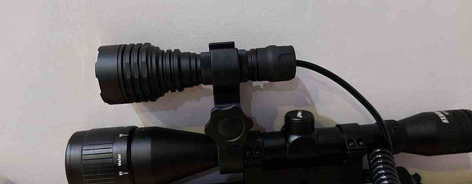 тактический фонарь для оружия 2100лм зеленый Senec - изображение 3
