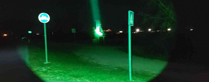 тактический фонарь для оружия 2100лм зеленый Senec - изображение 10