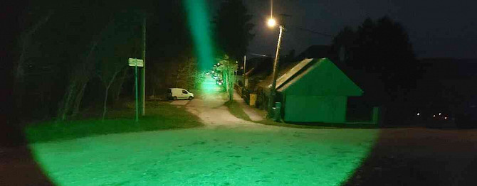 Taktische Taschenlampe für Waffen 2100lm grün Senec - Foto 15