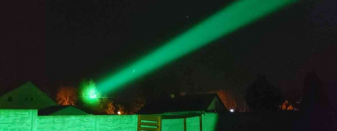 тактический фонарь для оружия 2100лм зеленый Senec - изображение 9