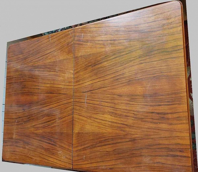 Ретро деревянный твердый обеденный стол Гуменне - изображение 2