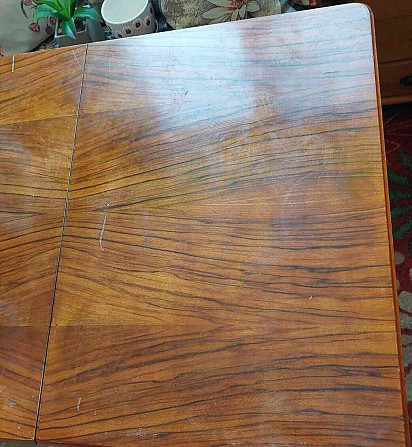 Ретро деревянный твердый обеденный стол Гуменне - изображение 3