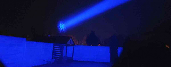 Taktische Taschenlampe für Waffen 2000lm blau Senec - Foto 14