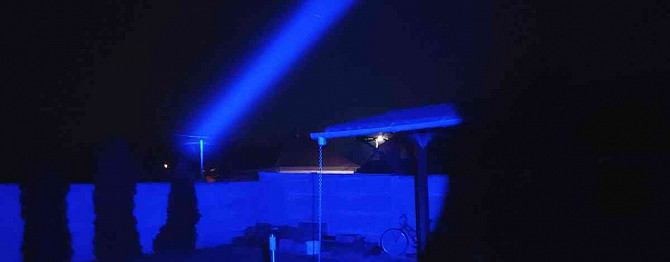 Taktische Taschenlampe für Waffen 2000lm blau Senec - Foto 7