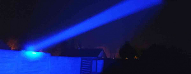 Taktische Taschenlampe für Waffen 2000lm blau Senec - Foto 8