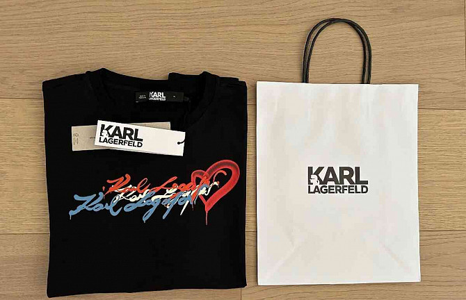 Karl Lagerfeld t-shirt graffiti M original Bratislava - photo 7