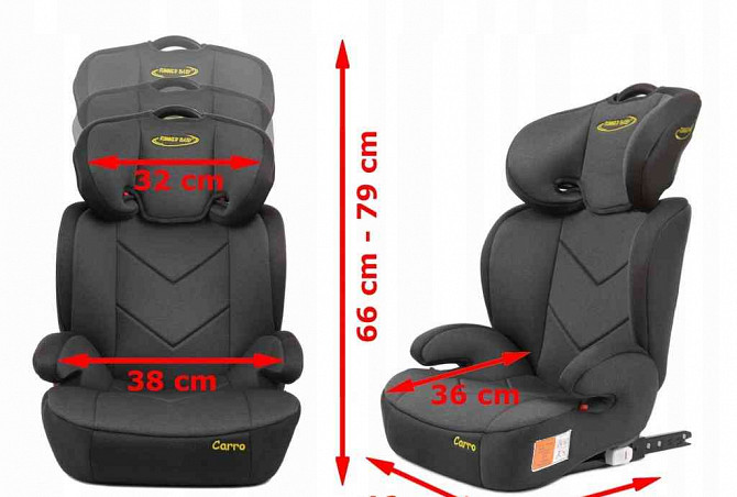 New car seat Carro 15-36kg, ISOFIX, tilting Pezinok - photo 12
