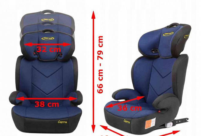 New car seat Carro 15-36kg, ISOFIX, tilting Pezinok - photo 4