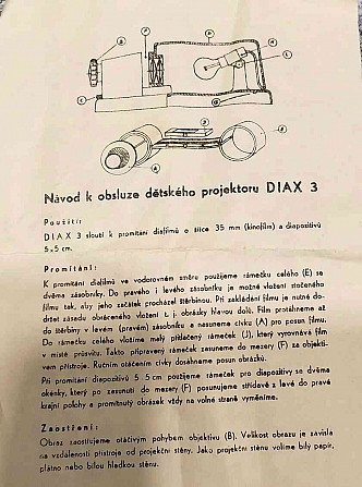 Detský diaprojektor DIAX 3 Ústí nad Labem - foto 9