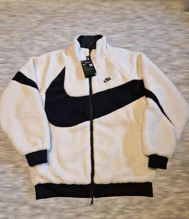 Двусторонняя куртка Nike из шерпы Лученец - изображение 1