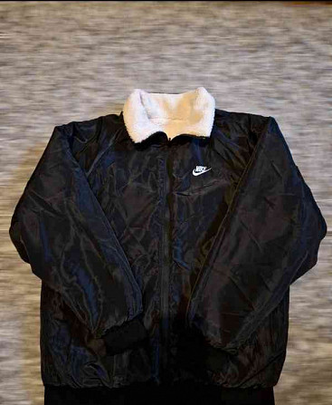 Двусторонняя куртка Nike из шерпы Лученец - изображение 5